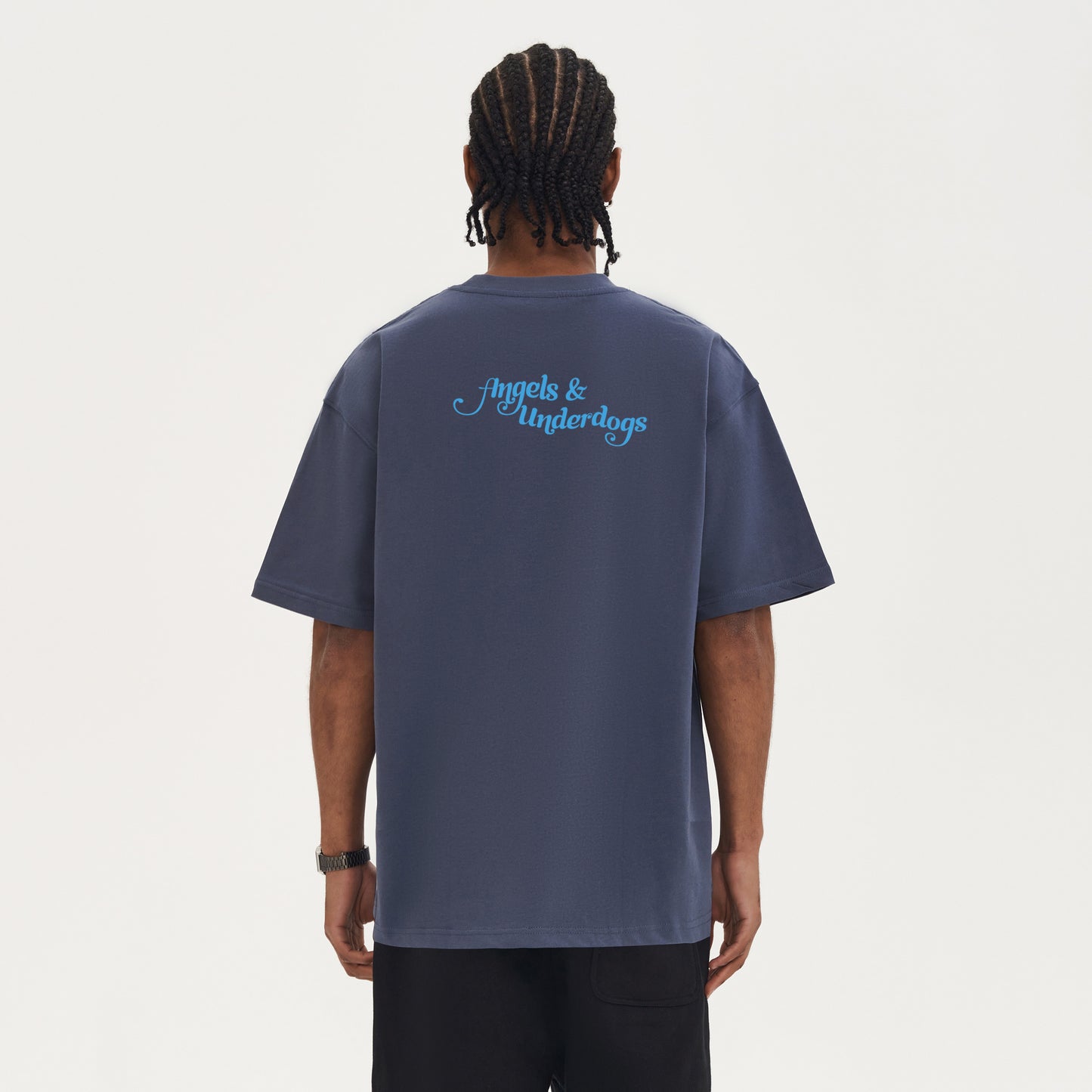 hope | boxy shirt | blue