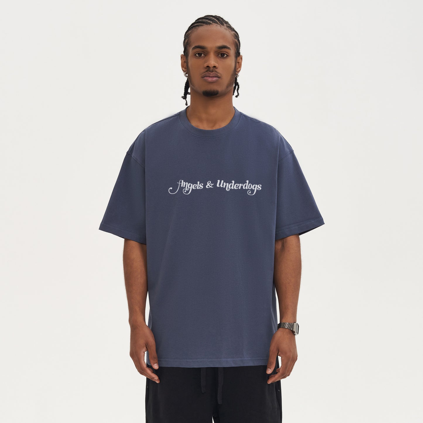 classic special | boxy shirt | iced blue