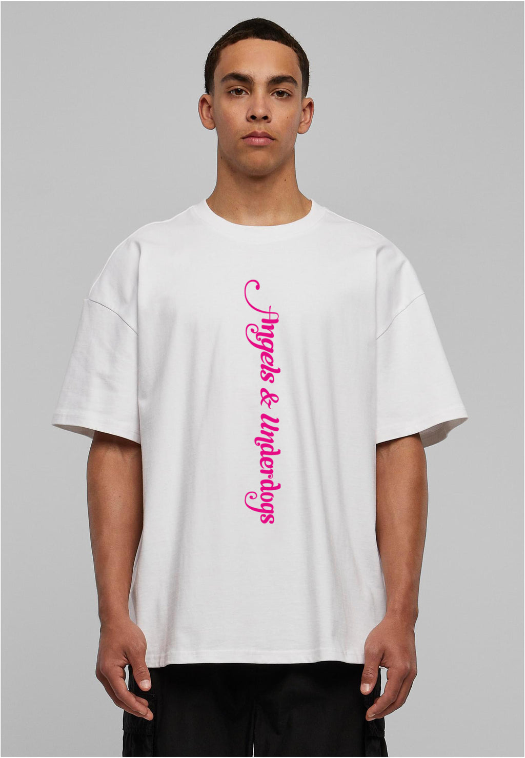 "never stop dreaming" box tee | white