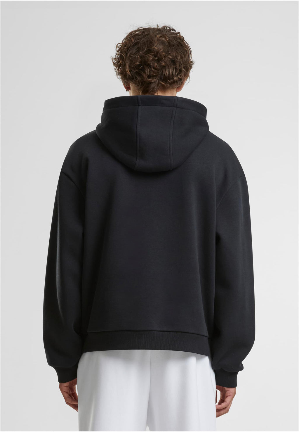 "classic angels & underdogs" fluffy hoodie | black