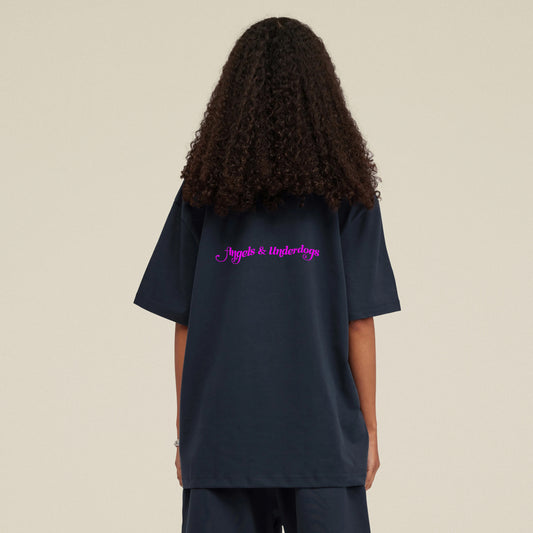 never stop dreaming | oversized crew neck tee