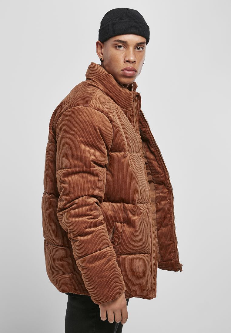 boxy corduroy puffer jacket | toffifee