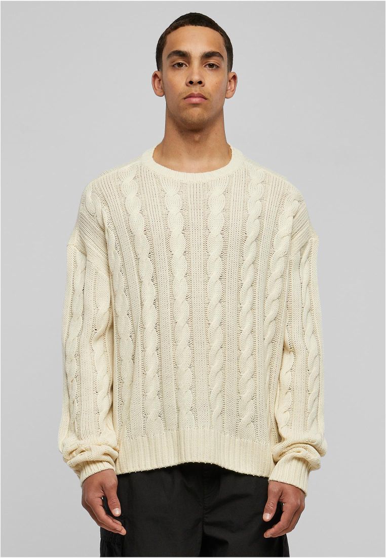 boxy sweater | sand