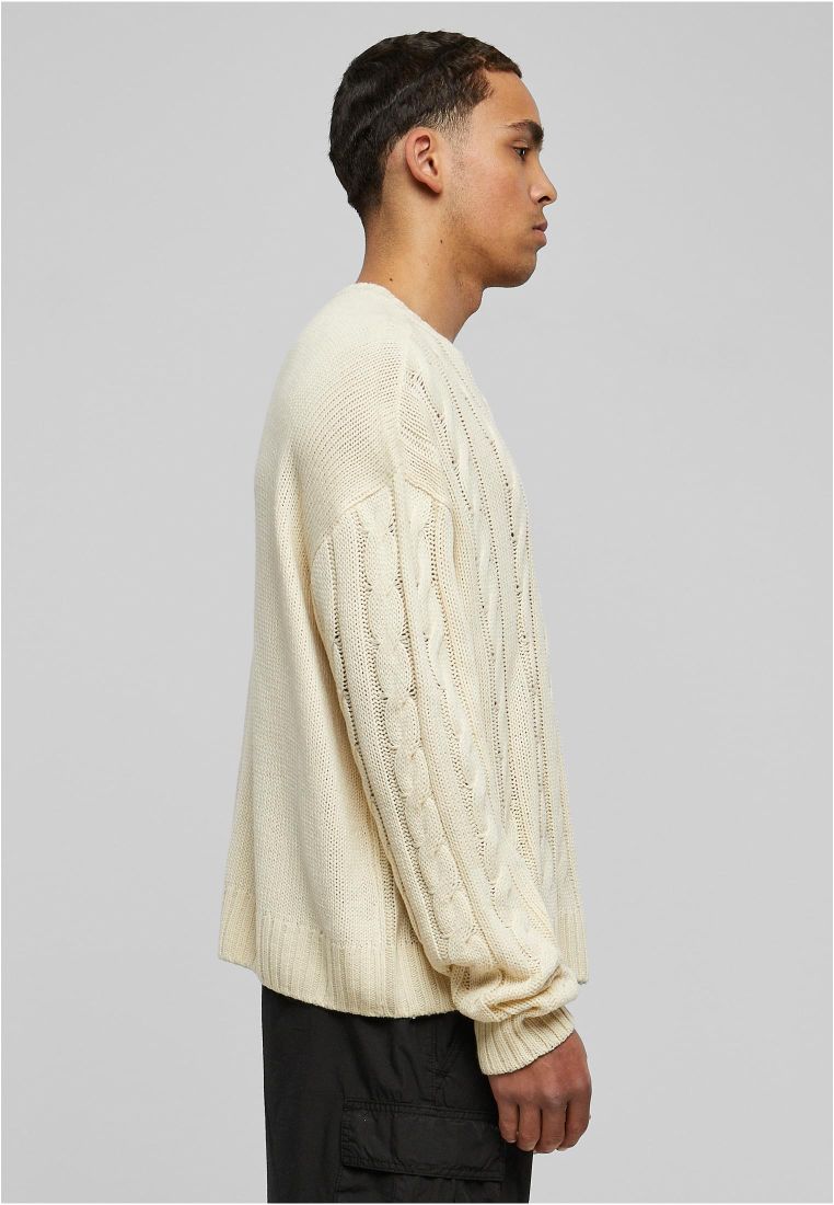 boxy sweater | sand
