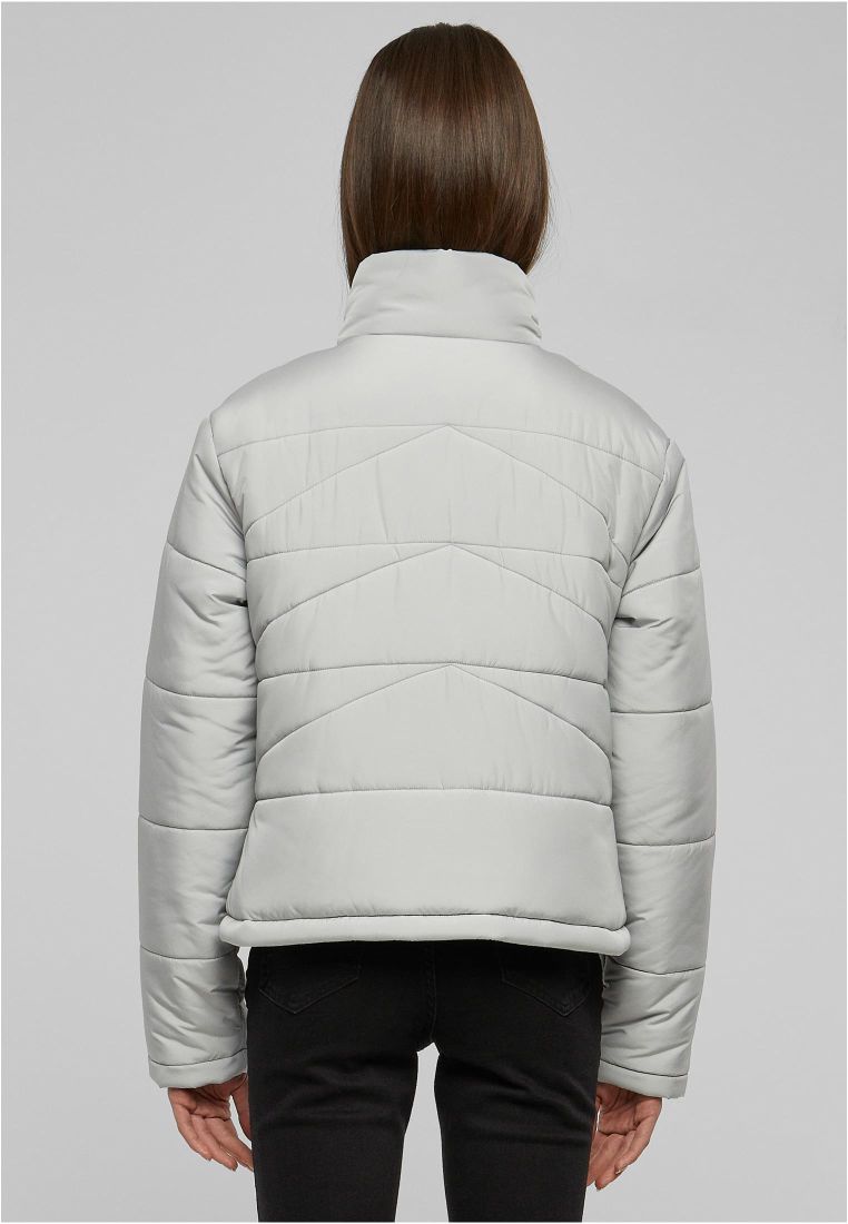 ladies arrow puffer jacket | light asphalt