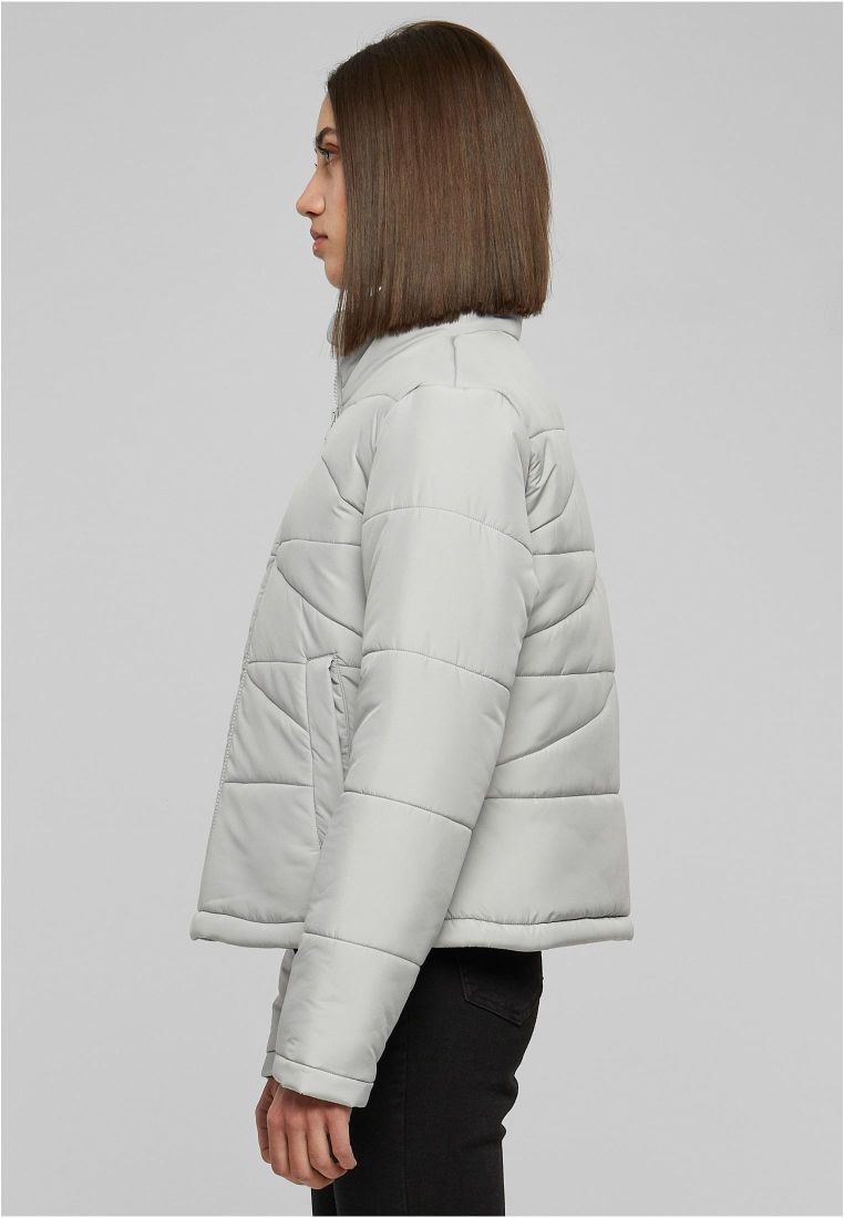 ladies arrow puffer jacket | light asphalt