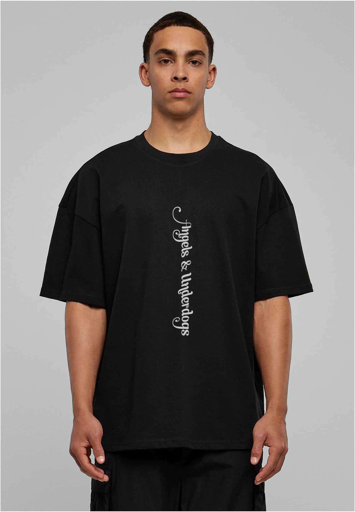 100%  | ultra heavy box tee | black